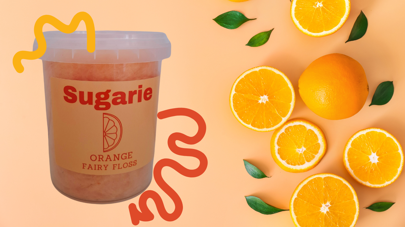 Orange Fairy Floss